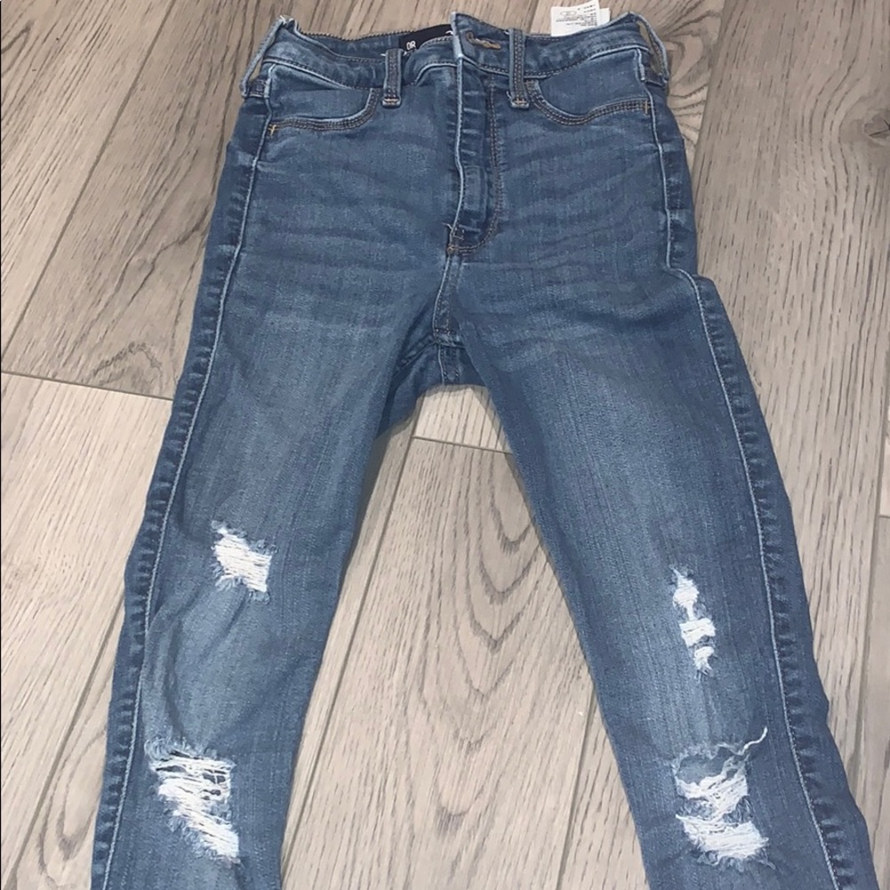 Hollister tipped skinny jeans